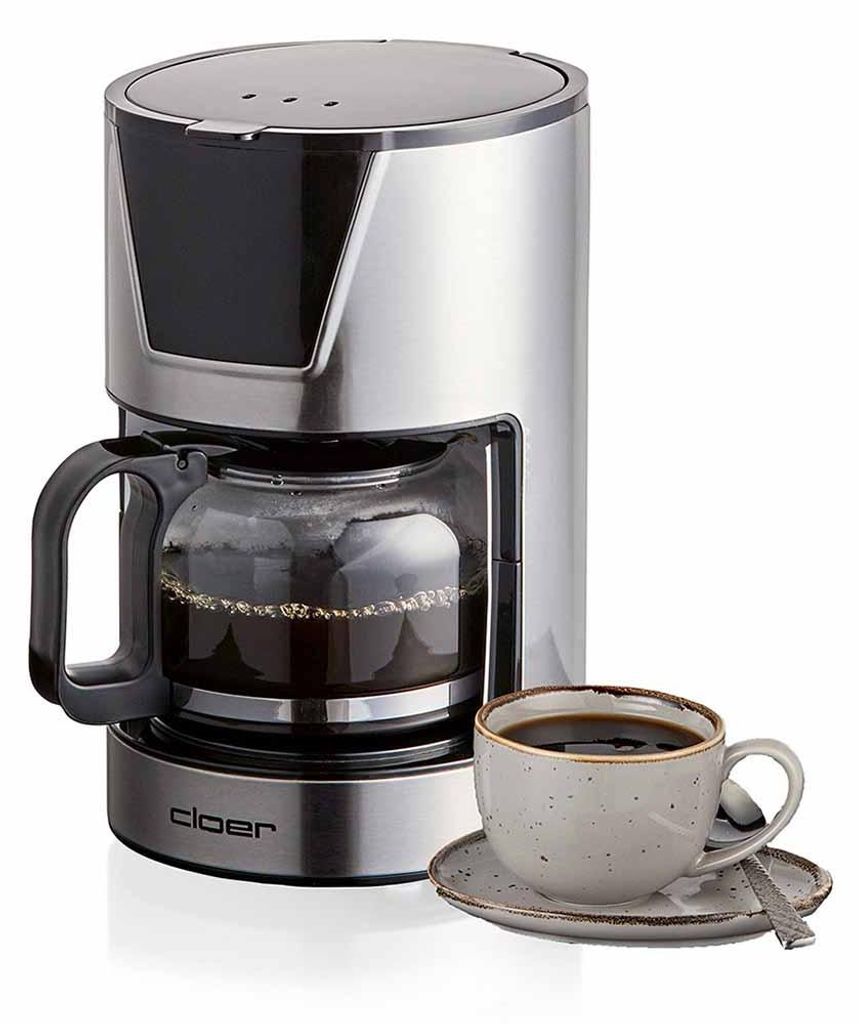 Filterkaffeemaschine für 6 Tassen, schonende Produktbild  KI-generiertes Bild