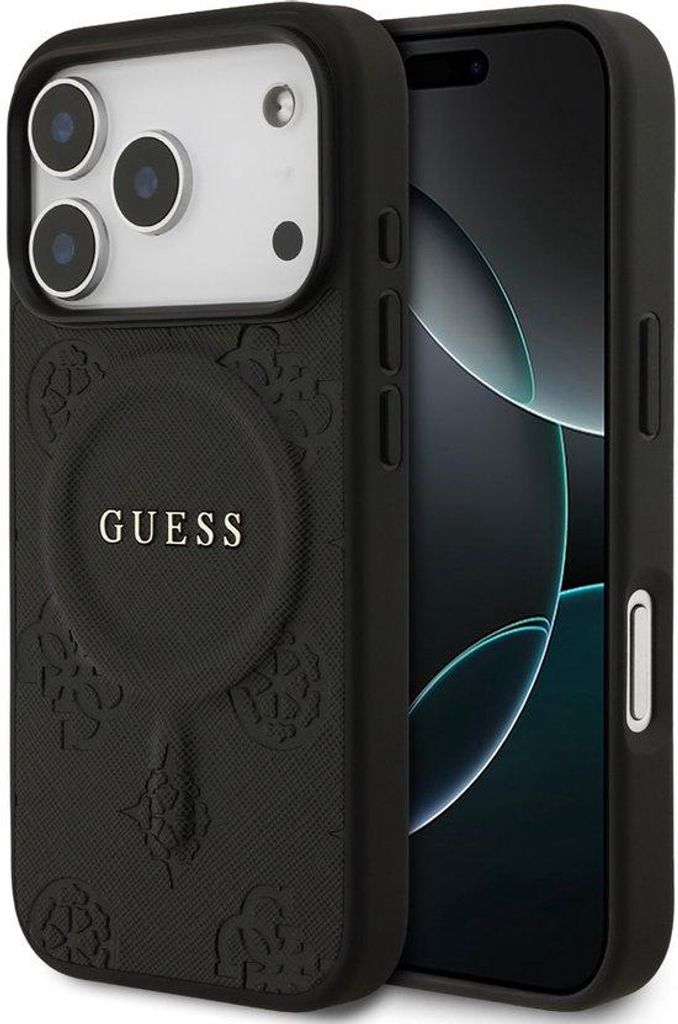 GUESS Telefonhülle für Apple iPhone 17 Pro in Schwarz