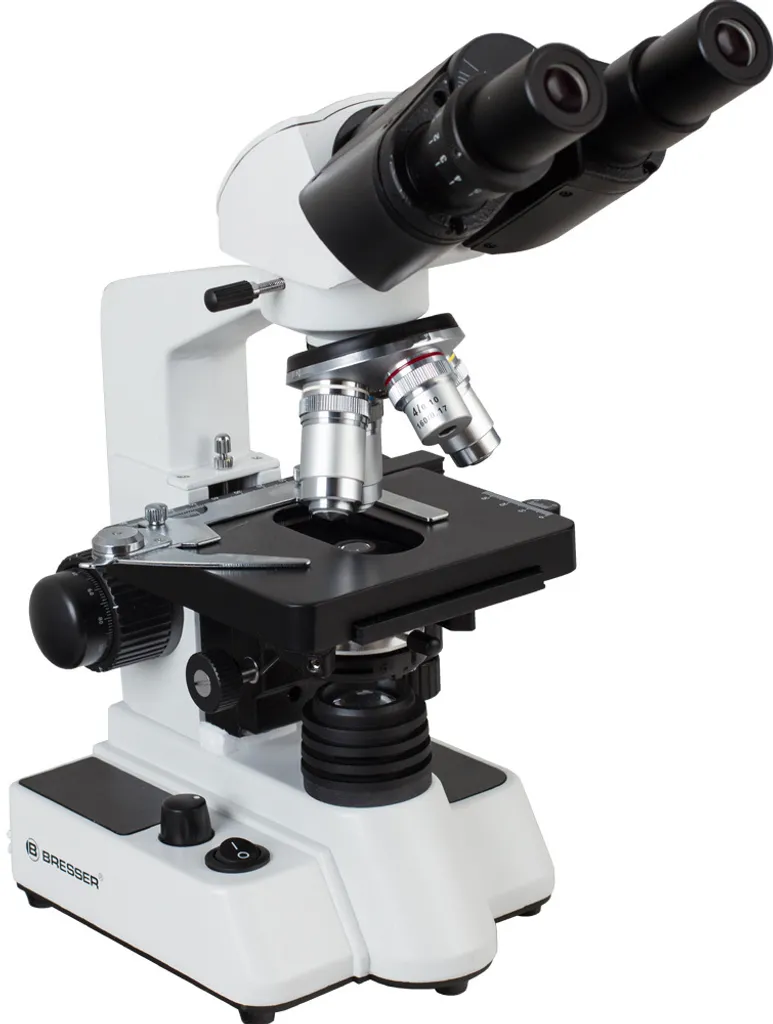 Microscope 1000x avec éclairage LED et mise au point fine - 12