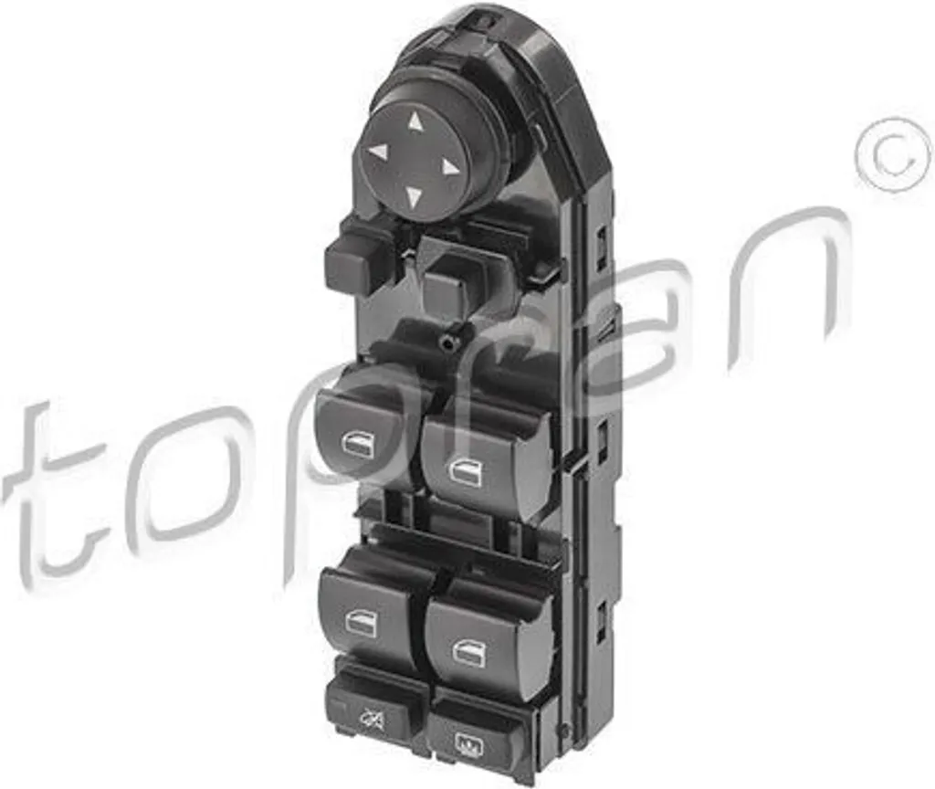 Interrupteur de Vitre Avant Gauche Robuste OE 61316939107 pour BMW E60