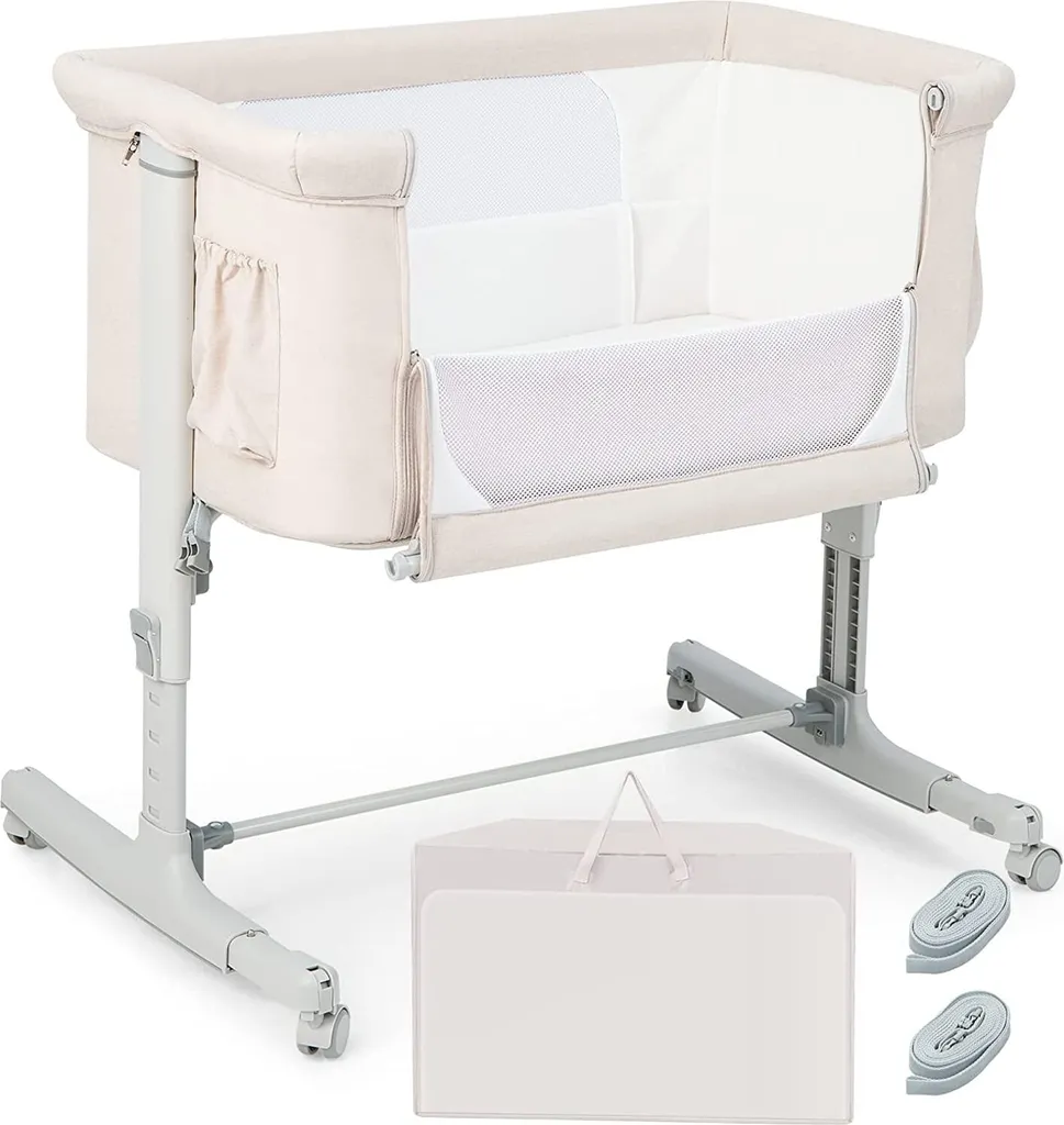 Lit Cododo Anti-reflux pour Bébé : Sommeil Serein et Hauteur Réglable