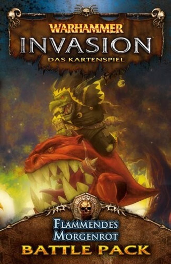 Asmodee FFGD2115 - Warhammer Invasion - Flammendes Produktbild 