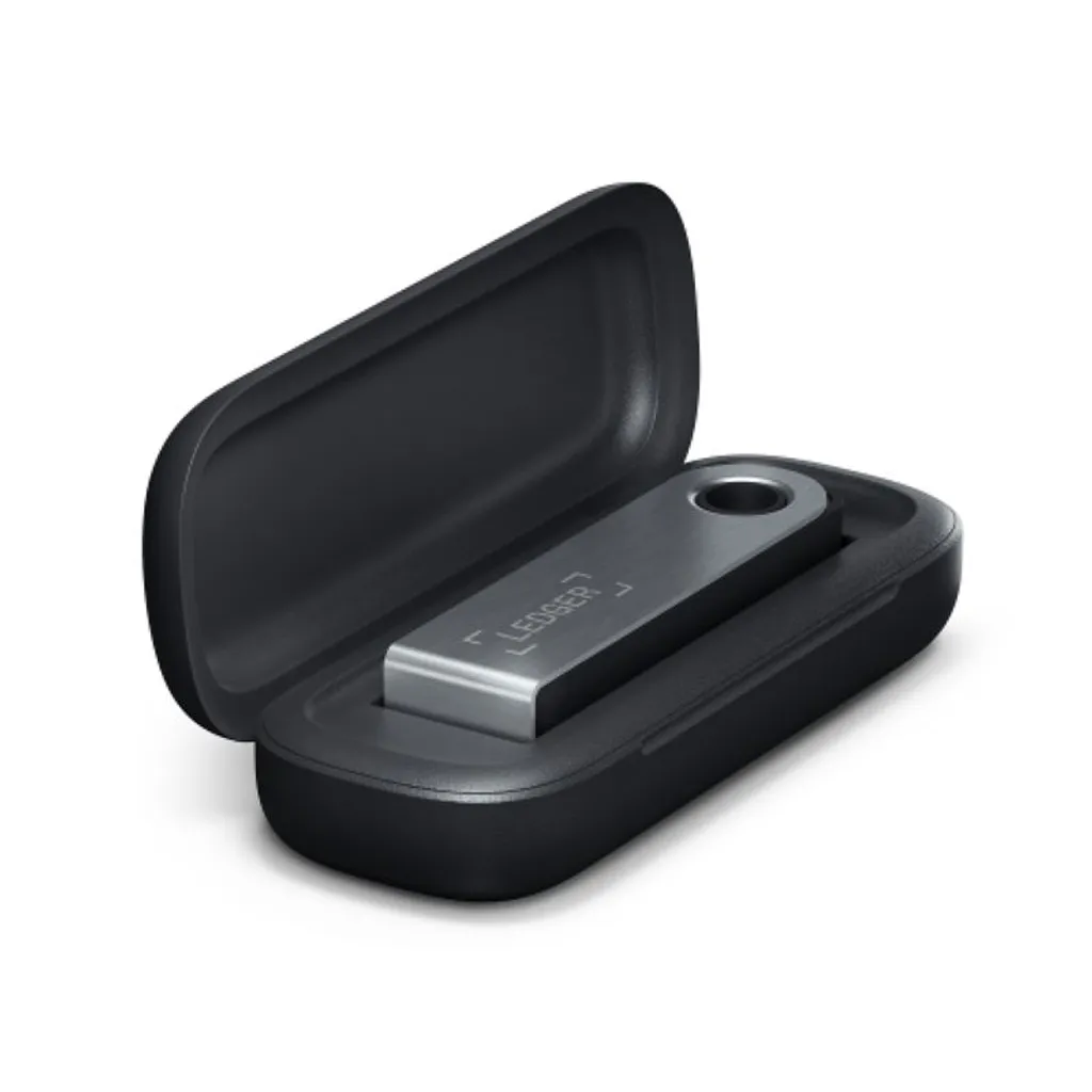 Ledger Nano S Plus Case Nera - PROTEZIONE TOTALE - Offerta Limitata