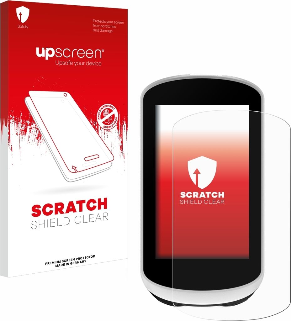 upscreen Schutzfolie für Garmin Edge Explore 2 Displayschutz Displayschutzfolie Folie Klar Transparent