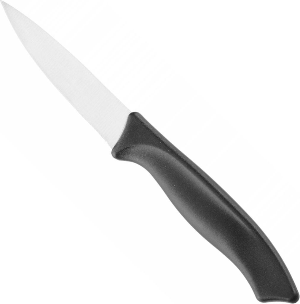 HENDI Schälmesser, spitz, Schwarz, (L)195mm