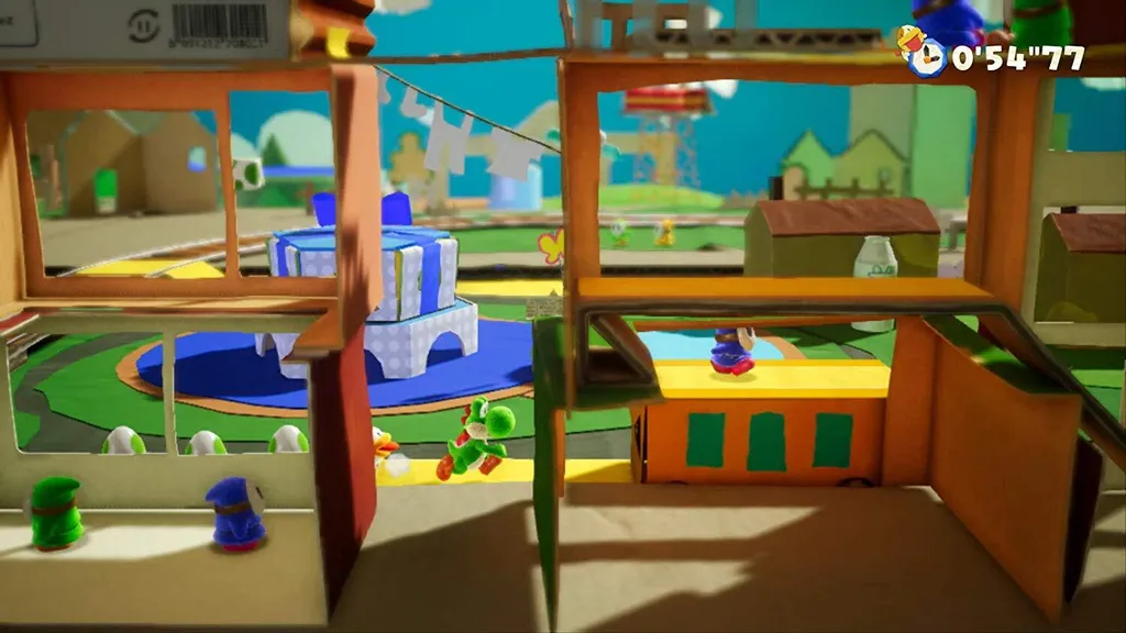 Jeu Nintendo Switch Yoshi's Crafted World - Expérience de Plateforme 2D - 4