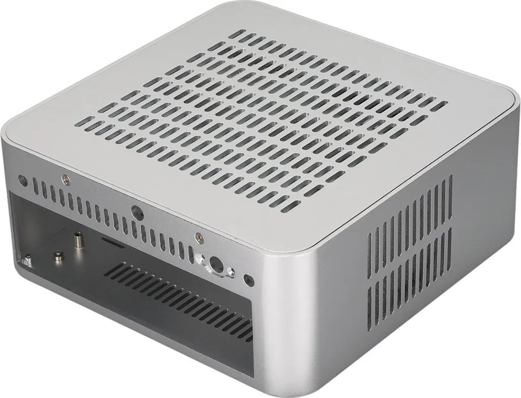 Boîtier ordinateur de bureau mini HTPC élégant pour home vidéo et salon