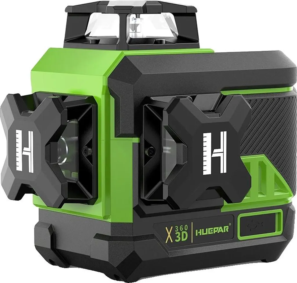 Niveau laser 12 lignes vert Bluetooth Z03CG-Basic Set précis et fiable