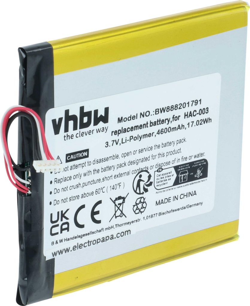vhbw Akku kompatibel mit Nintendo Switch HAC-001, Switch Produktbild 