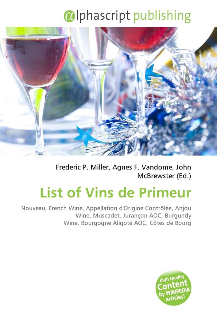 List of Vins de Primeur