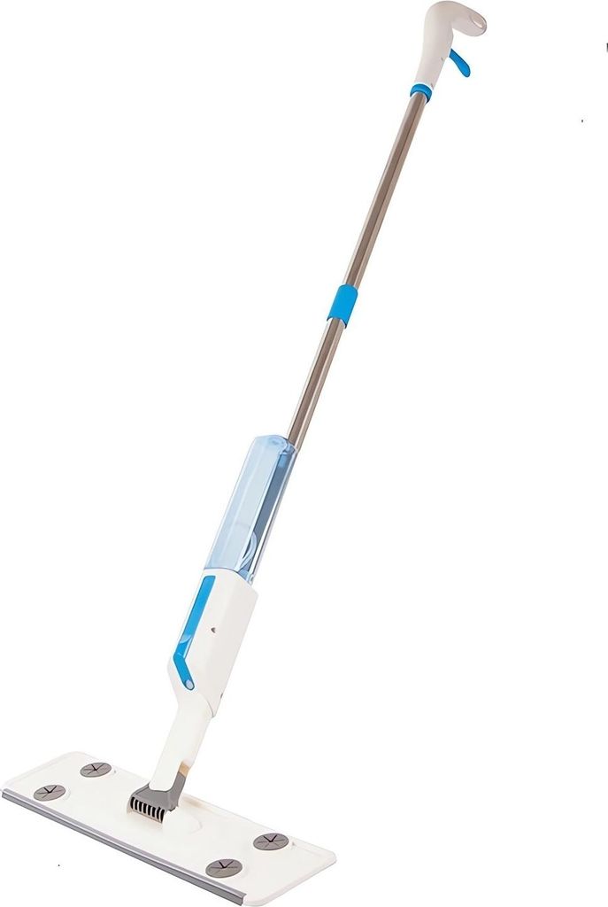 Flachmopp mit Sprüher 2-in-1 - weiß