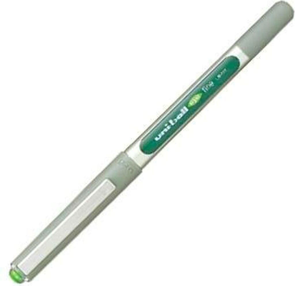 Flüssige Tinte biros Uni-Ball Rollerball Eye Fine UB-157 Grün 0,7 mm (12 Stck.)