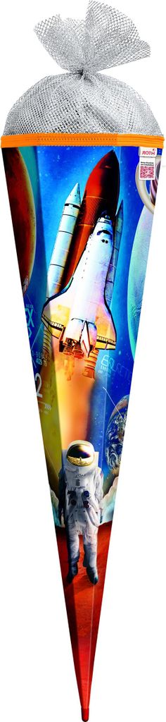 ROTH 678880 Stożek szkolny Space - kwadratowy, 85 cm Zdjęcie produktu 