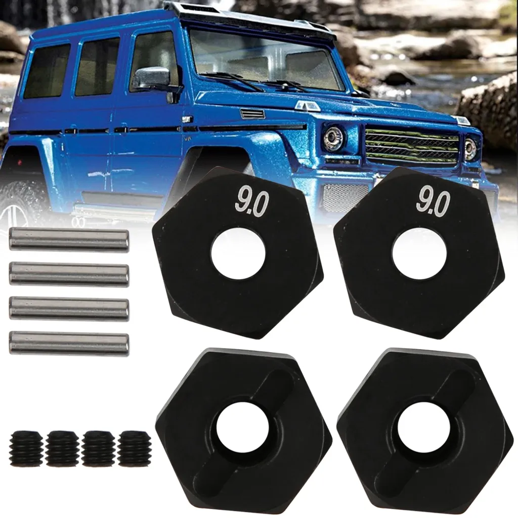 Moyeu hexagonal de roue RC pour améliorer la stabilité de votre Crawler - 5