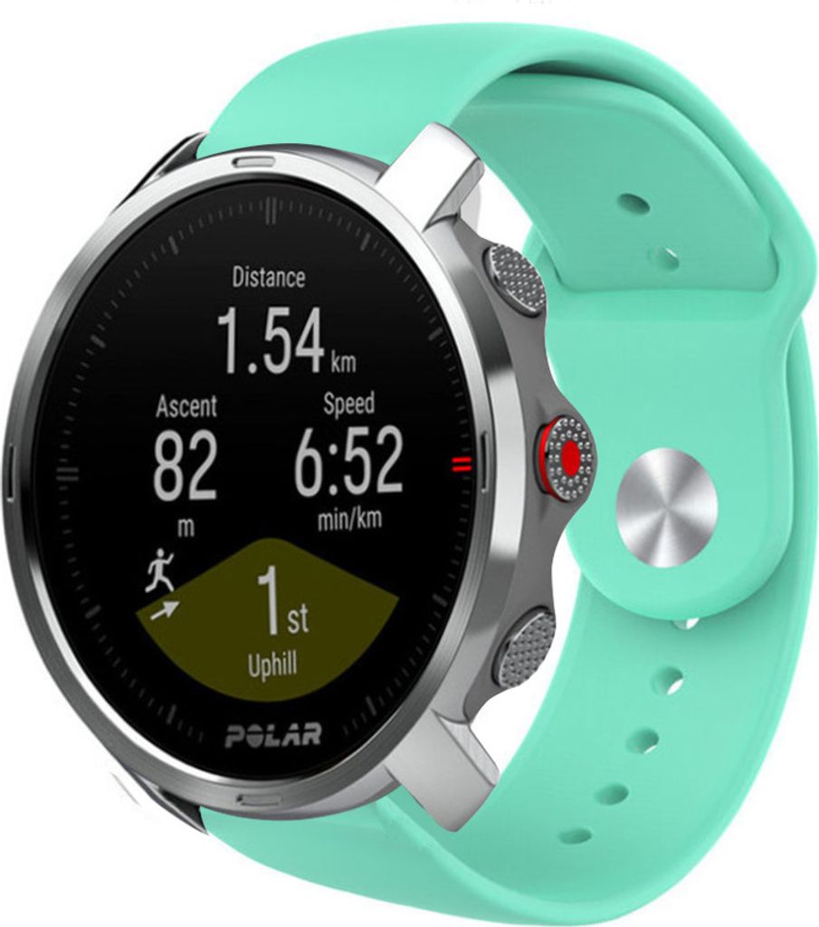 Strap-it Polar Grit X Sportarmband (Aqua)