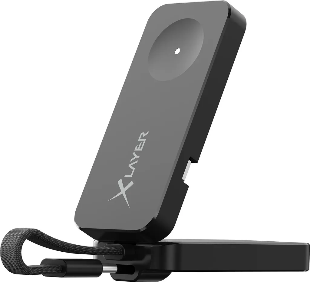 Stick de Charge USB 3-en-1 XLayer Noir - Idéal pour Voyage et Auto