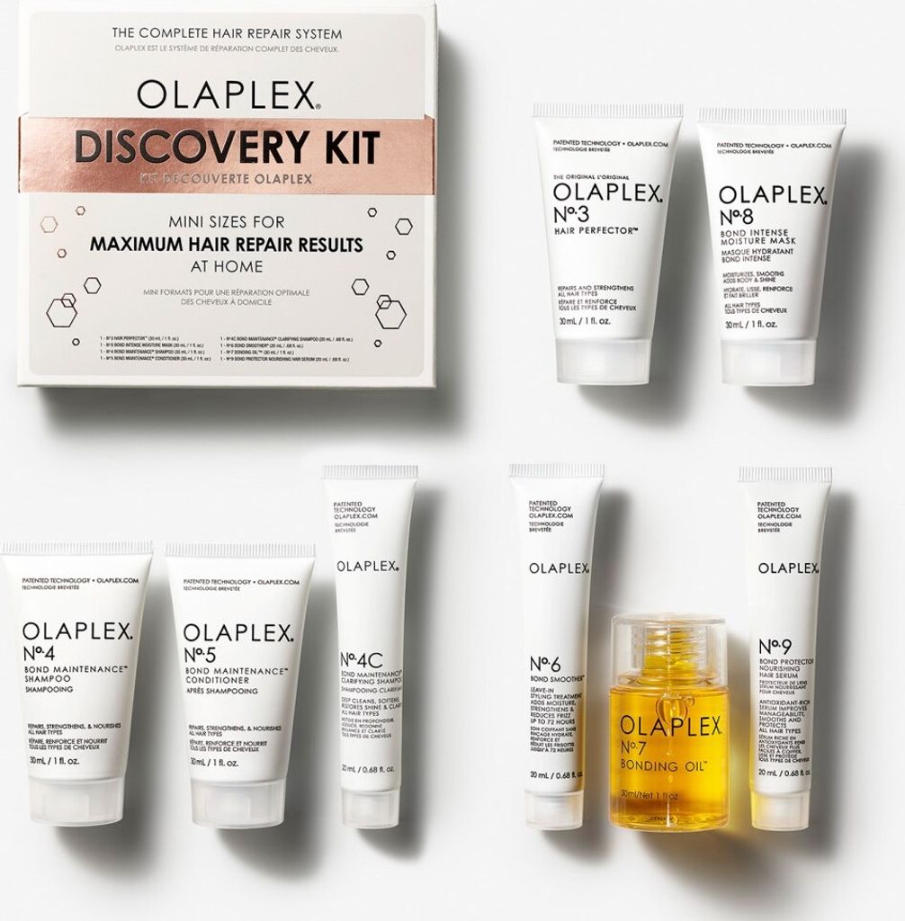 Olaplex Entdecker-Kit: Nr.3 30ml + Nr.4 30ml + Nr.4C 20ml + Produktbild 