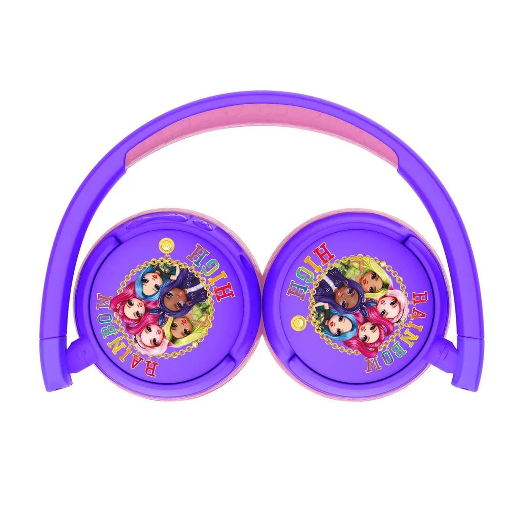 Rainbow High Junior Casque Bluetooth pour Enfant Rose avec Arceau Réglable - 7