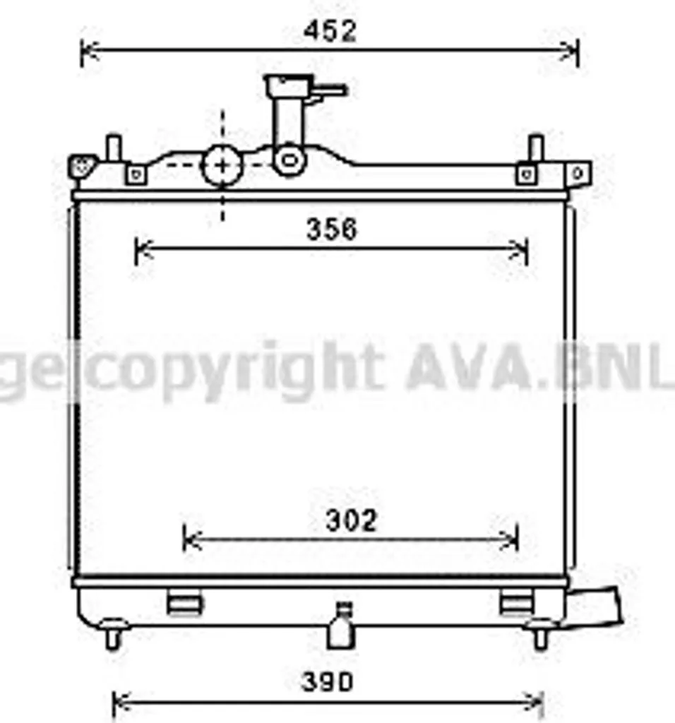 Radiateur moteur Hyundai i10 : remplacez votre OE 253100X100 facilement