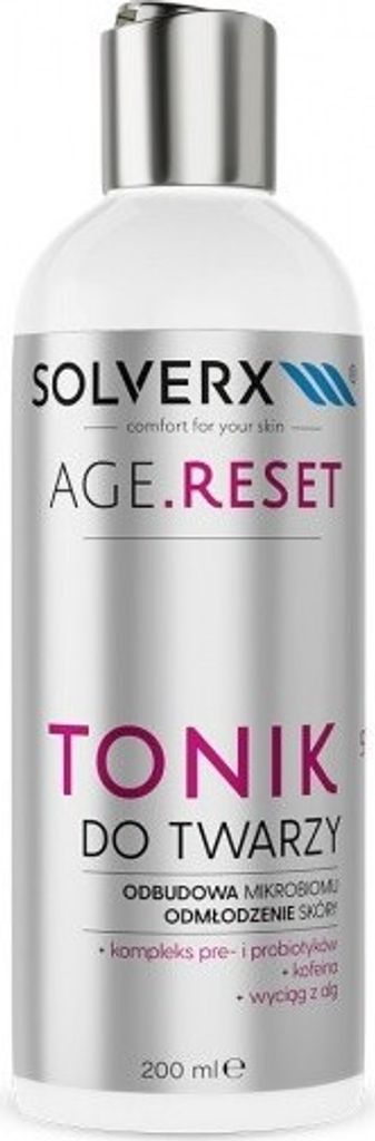 SOLVERX Age.Reset Face Tonic Microbiome Rebuilding and Rejuvenation