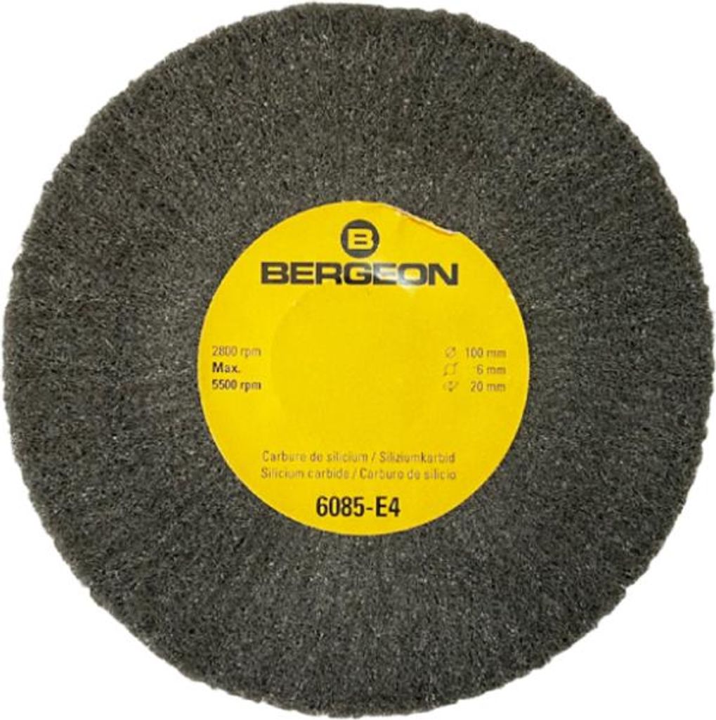 Ruota Abrasiva Bergeon 6085-E4 con Finitura Satinata Immagine del prodotto 
