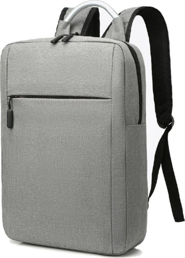 Business-Rucksack Laptop Backpack mit Aluminiumgriff Freizeit Filadelfia Grau