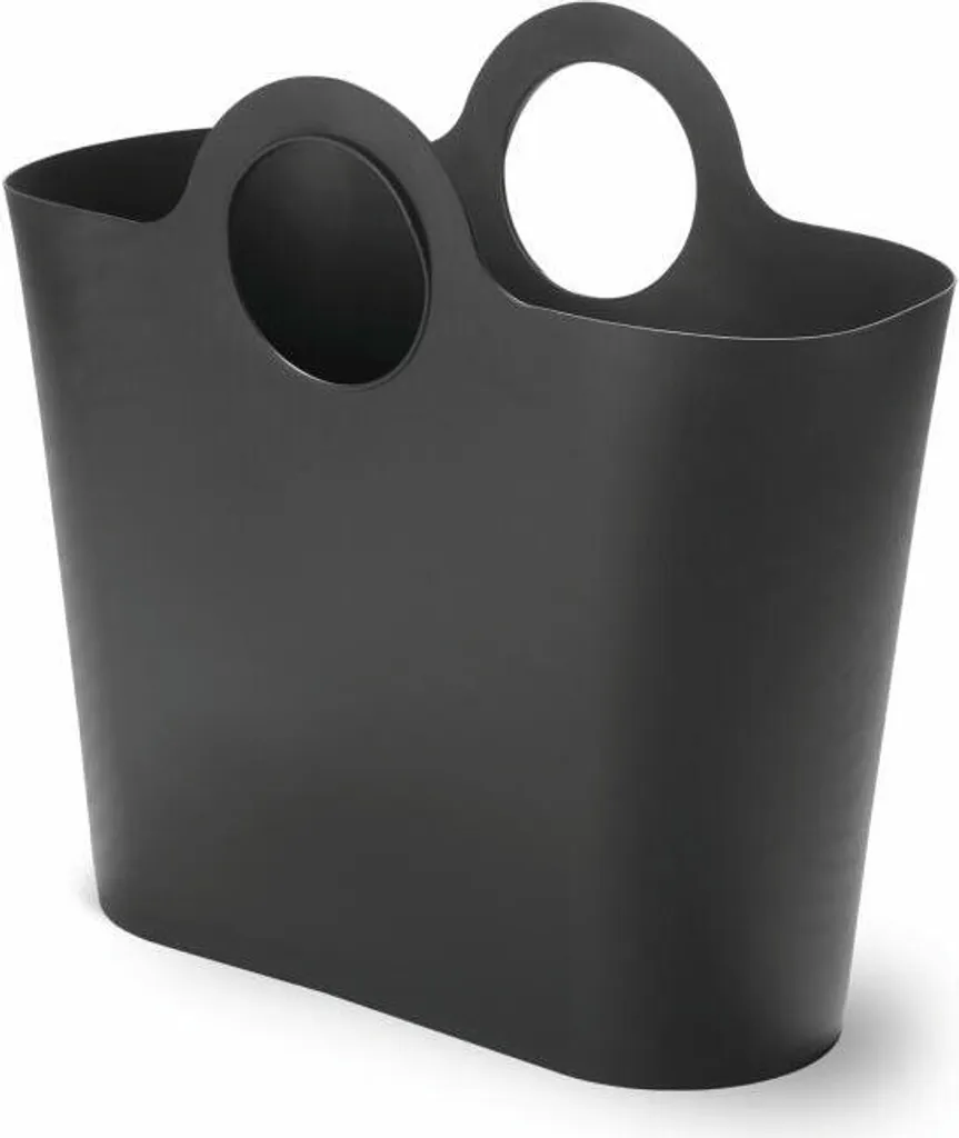 Sac RONDO AUTHENTICS Noir en Polyéthylène - Panier avec Poignées Ergonomiques