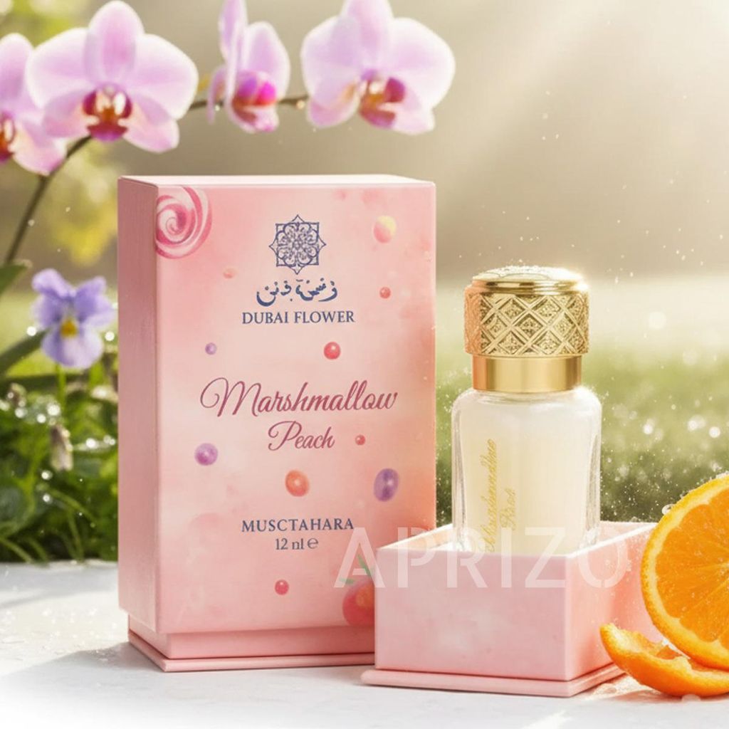 Dubai Flower Musk Tahara Marshmallow Peach, extrait de Image du produit 