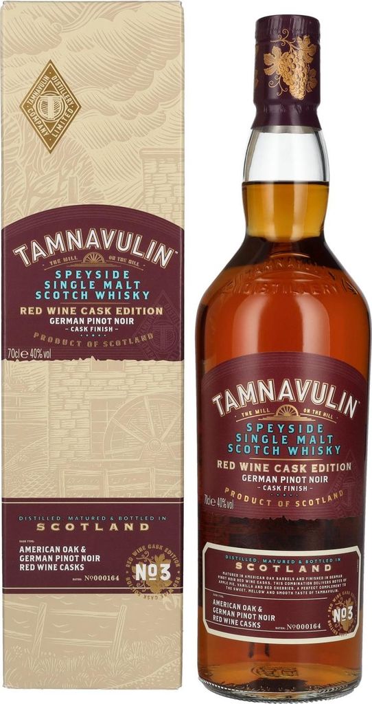Tamnavulin Red Wine Cask Edition - German Pinot Noir Cask - Produktbild 