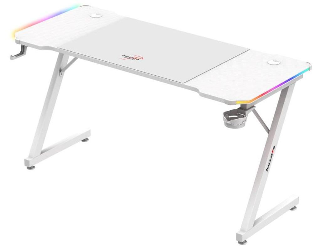 Tavolo da gioco Huzaro Hero 3.3 LED RGB bianco + Immagine del prodotto 