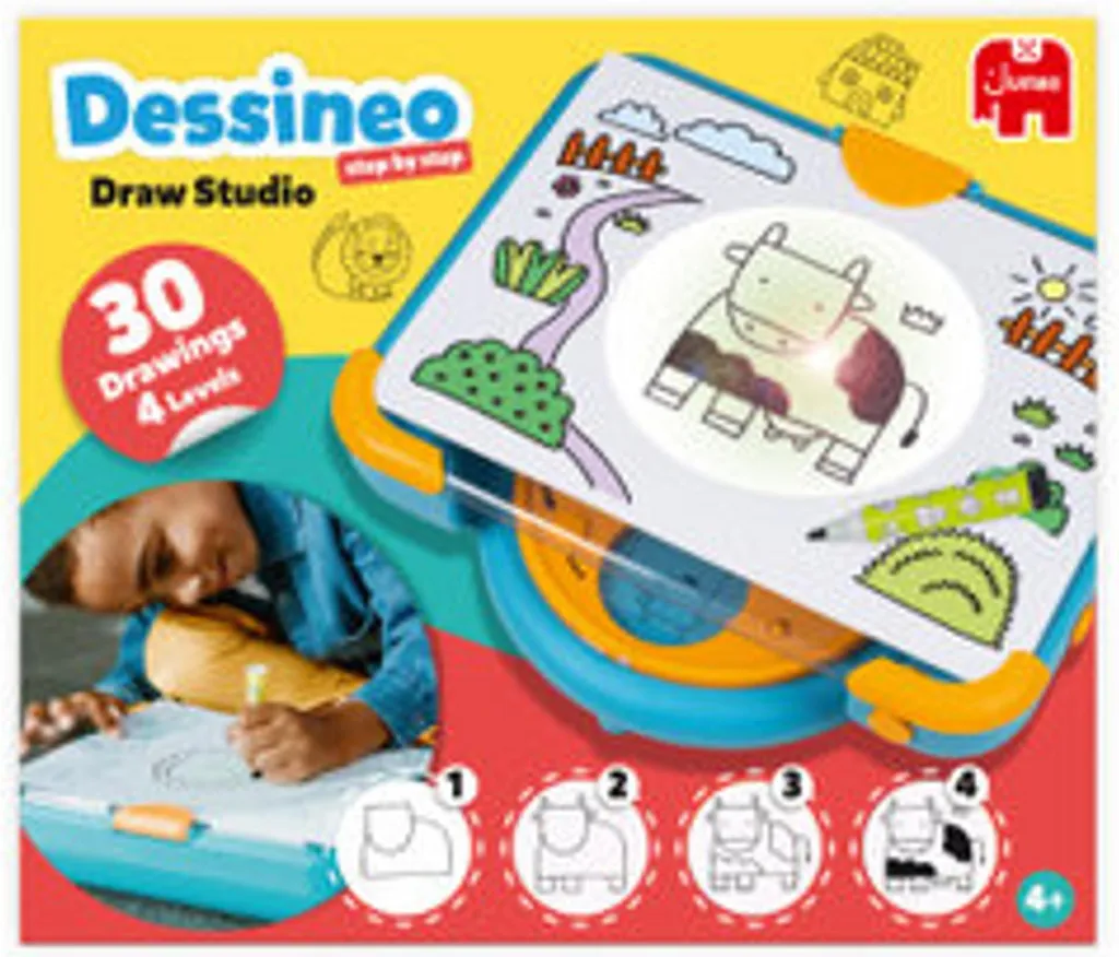 Table lumineuse Dessineo : Un projecteur de dessin éducatif complet