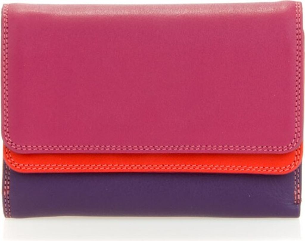 MyWalit Double Flap Wallet Geldbörse Leder 13 cm Produktbild 