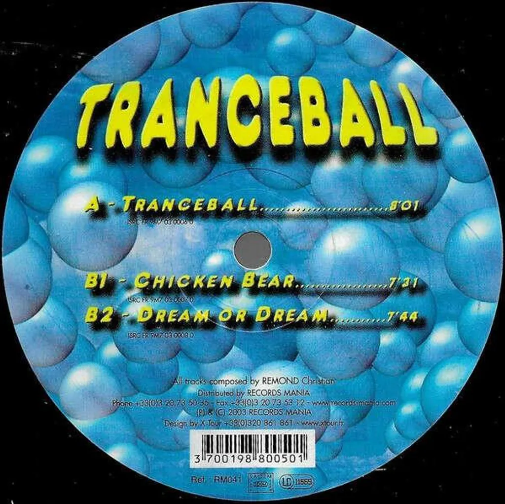 Tranceball - Balle Anti-stress Sensorielle Originale pour Détente Totale