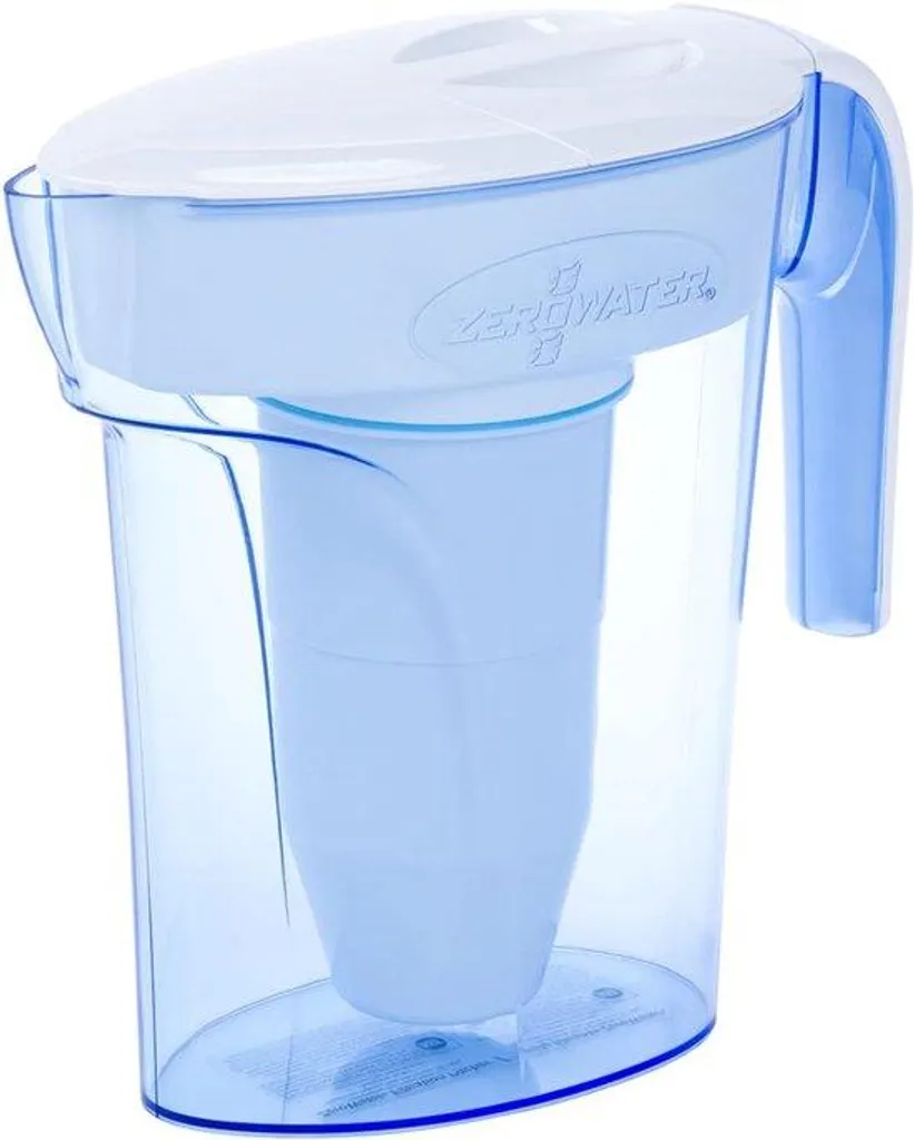 Filtre à eau carafe 6 tasses blanc et bleu pour une eau pure et saine