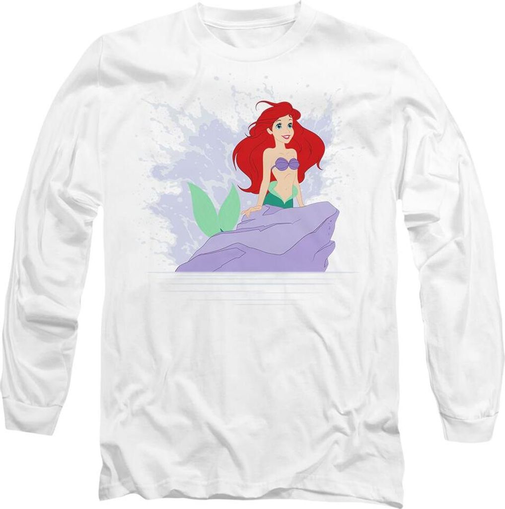 The Little Mermaid - T-Shirt für Herren/Damen Uni TV14846 (XL) (Weiß)