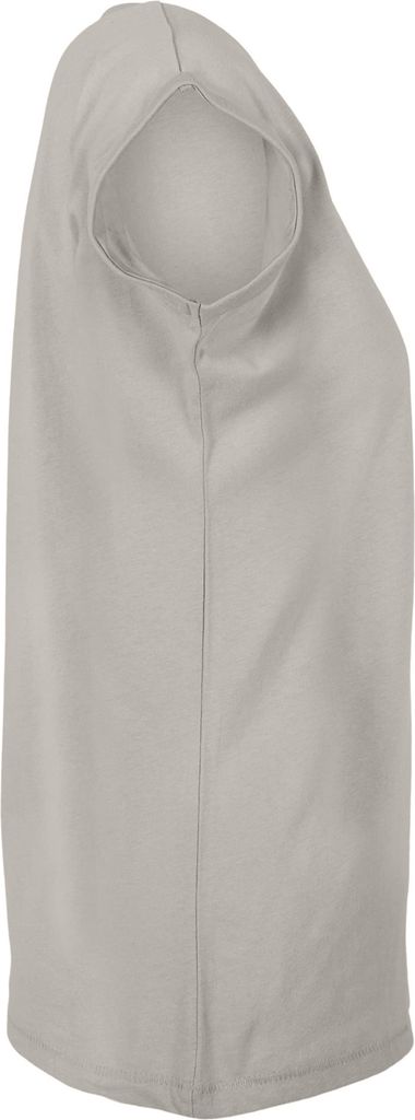 Build Your Brand - T-Shirt Überschnittene Schulter für Damen RW8374 (XXL) (Salbeigrün)
