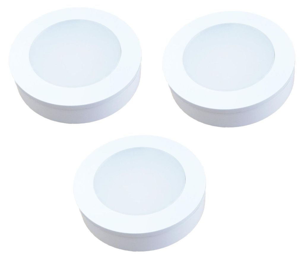 kalb | 3er Set LED Einbauspot Einbaustrahler für Möbel Produktbild 