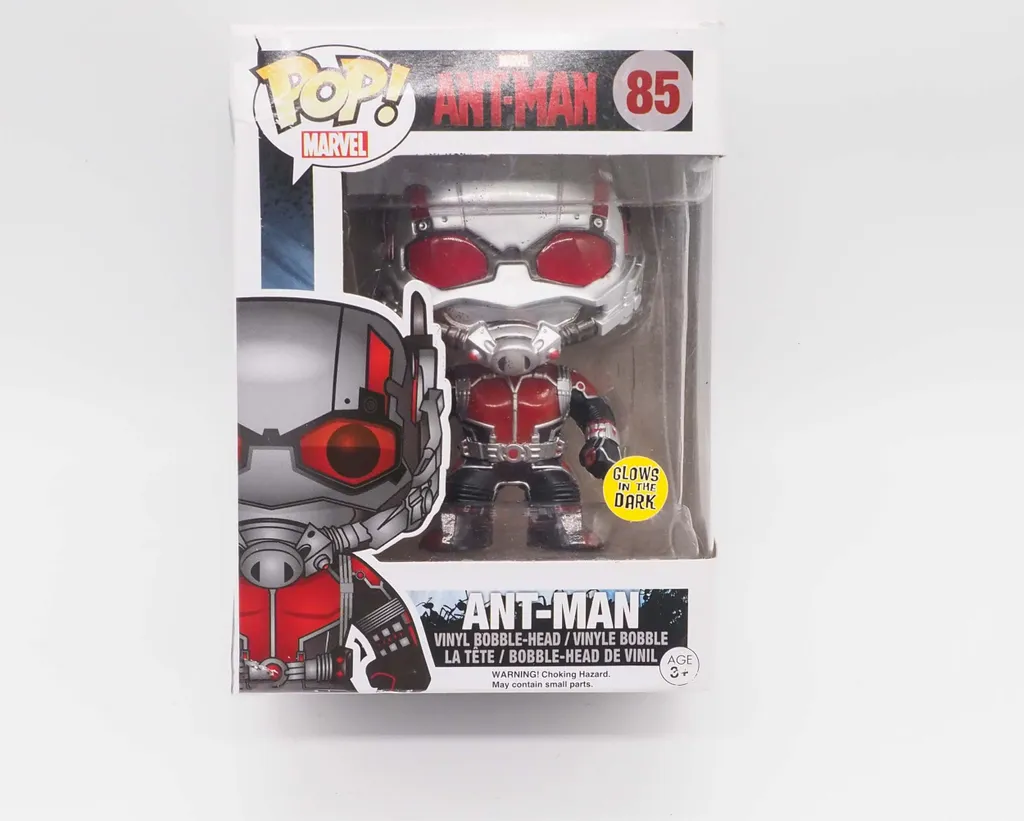 Funko Pop Ant-Man 85 Marvel figurine Bobble-Head Glow in the Dark