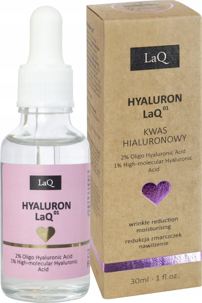 Sérum Acide Hyaluronique Naturel - Gel Hydratant pour le Visage 30ml