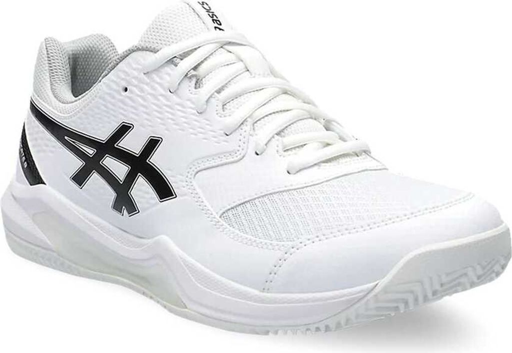 Asics Tennisschuh Gel Dedicate 8 Clay Herren Weiß Schwarz Produktbild 8