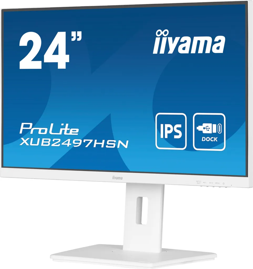 Moniteur de bureau USB-C Iiyama ProLite 24 pouces Full HD réglable