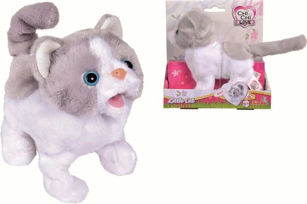 Simba pluszowa miękka zabawka Chi Chi Love PetZoo kotek Zdjęcie produktu 