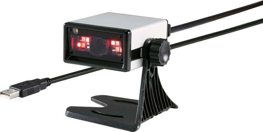 Renkforce 2D Barcode-Scanner Kabelgebunden 2D Imager Silber Einbau-Scanner USB-A (USB 1.1), USB-A (USB 2.0)