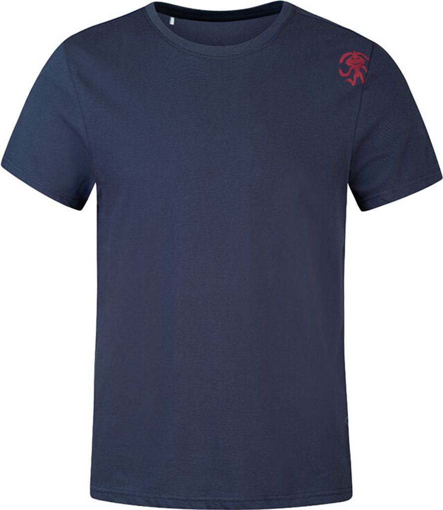 Rafiki Granite Kurzarm-t-shirt Blau XL Mann Blau XL