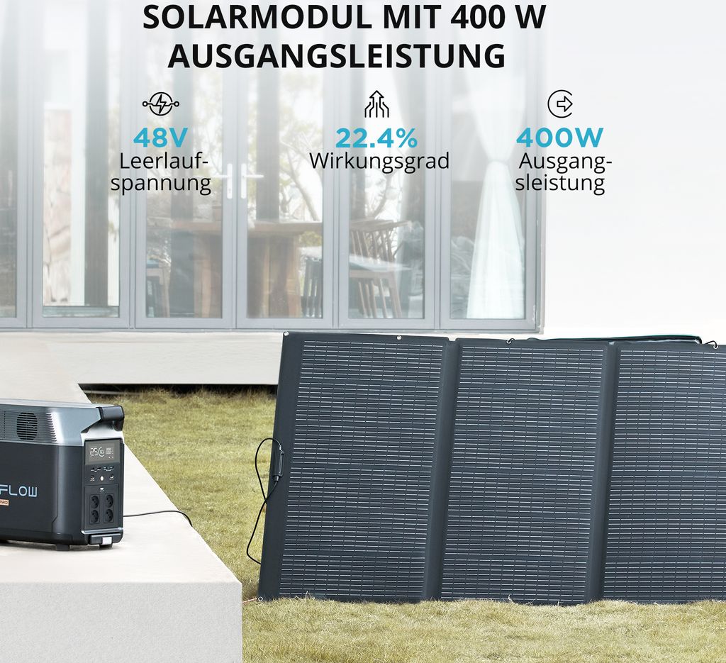 ECOFLOW 160W Solar Panel, Solarpanels Faltbar Solarmodul für Delta ECOFLOW 160W Solar Panel, Solarpanels Faltbar Solarmodul für Delta