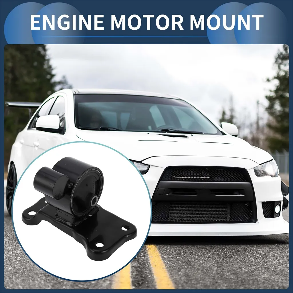 Support Moteur MR491557 pour Mitsubishi Lancer 2.0L - Pièce Noire 1pc