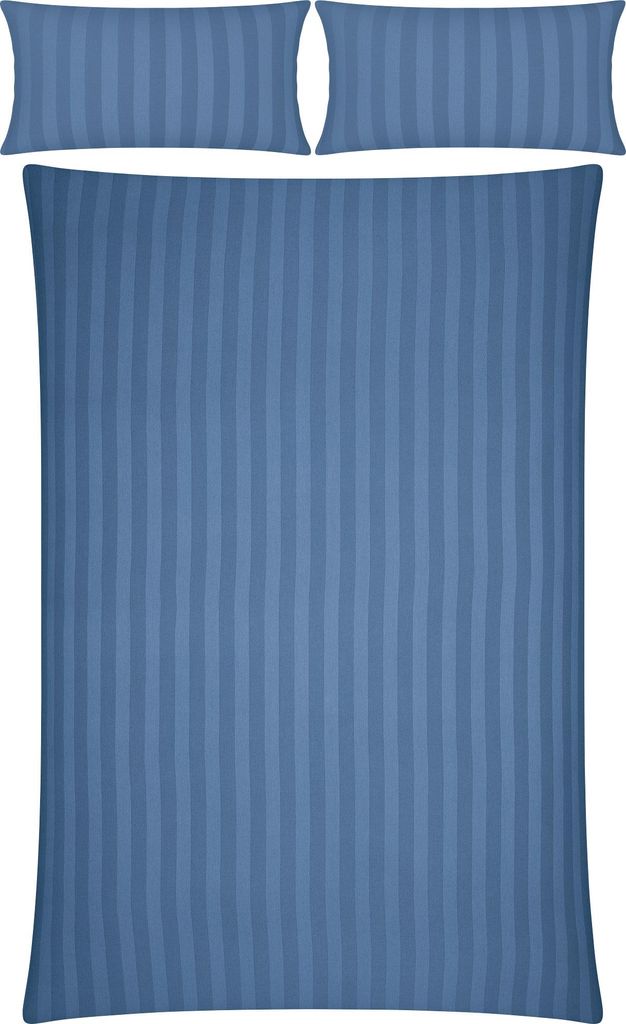 Erwin Müller Bettwäsche Fürth" blau 1x 200x200 cm + 2x 40x80 cm"