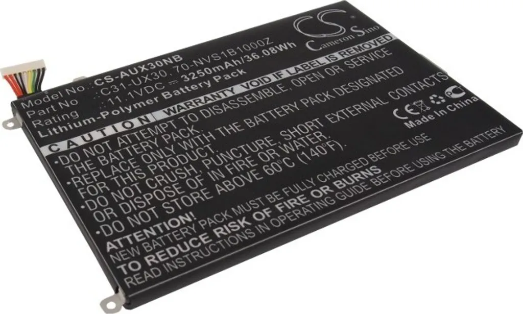 Batteria Asus UX30 Compatibile TECHTEK | Ricambio Premium per Notebook