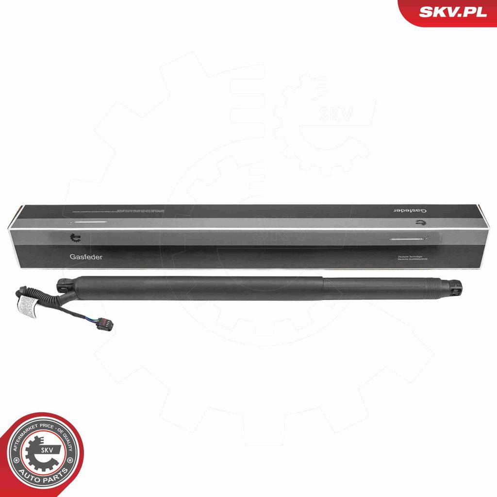 ESEN SKV Heckklappe-Motor Elektromotor Heckklappe 52SKV995 Hinten Links für KIA Ceed III Sportswagon (CD) 612mm elektrisch 1,43kg