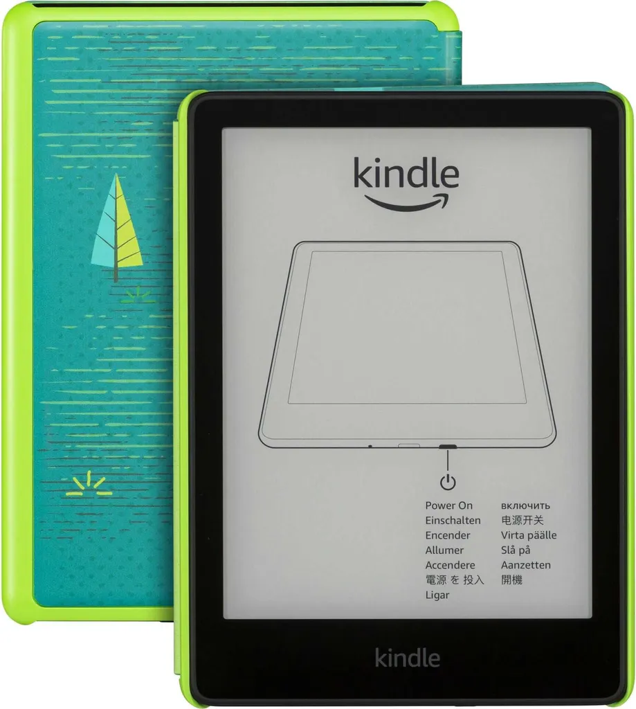 Kindle Paperwhite Kids 16 Go forêt de joyaux écran 6,8 pouces étanche